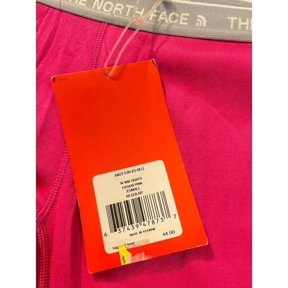 The North Face Fusion Pink HYACTIVE Baselayer Tights NWT XS - Picture 5 of 7